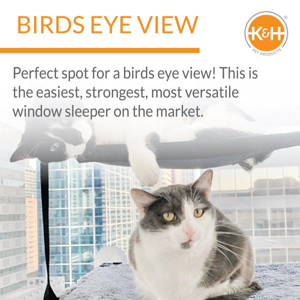 K&H EZ Mount Window Kitty Sill Double Stack