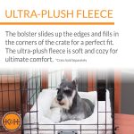 K&H Deluxe Bolster Crate Pad