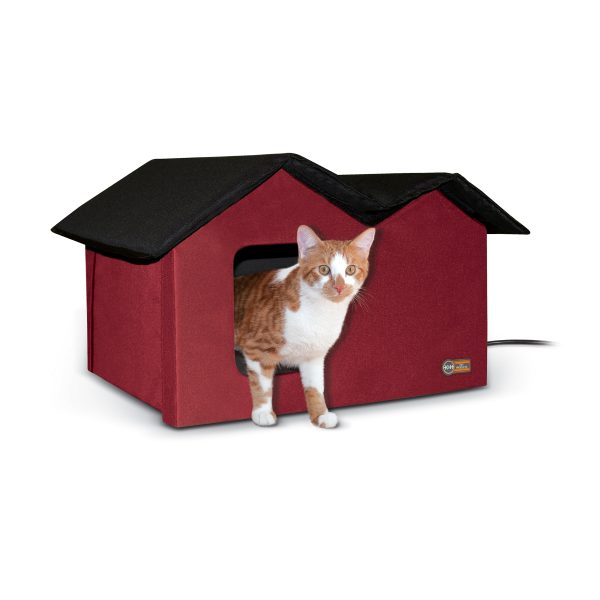 K&H Thermo Outdoor Kitty House Extra Wide (Heated & Unheated)