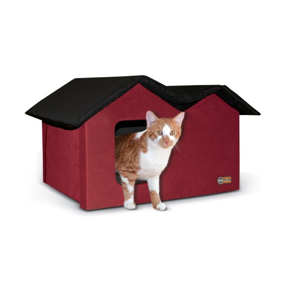 K&H Thermo Outdoor Kitty House Extra Wide (Heated & Unheated)