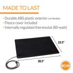 K&H Original Lectro-Kennel® Outdoor Heated Pet Pad