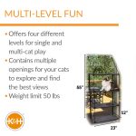 K&H EZ Mount Window Kitty Sill Quad Stack