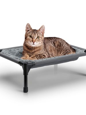 K&H Elevated Hammock Cat Bed for Indoor Cats