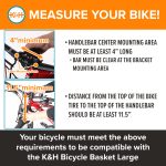 K&H Travel Bike Basket for Pet