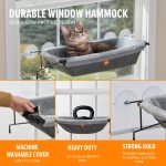K&H EZ Mount Cat Window Perch Hammock Kitty Sill Window Bed