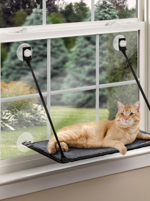 K&H EZ Mount Window Kitty Sill Single Level