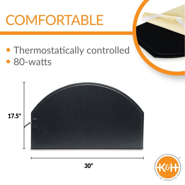 K&H Lectro-Kennel® Igloo-Style Outdoor Heated Pad