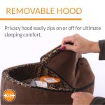 K&H Thermo-Kitty Bed Deluxe Hooded