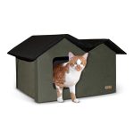 K&H Thermo Outdoor Kitty House Extra Wide (Heated & Unheated)