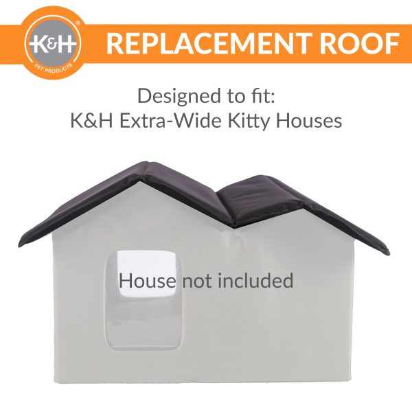 K&H Outdoor Kitty House Replacement Roof Tops