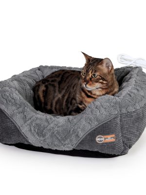 K&H Thermo-Pet Lounge Sleeper Heated Cat & Dog Bed