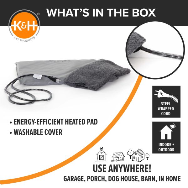 K&H Lectro-Soft™ Outdoor Heated Pet Bed