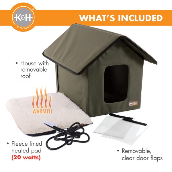 K&H Thermo Outdoor Kitty House