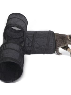 K&H Cat T-Tunnel Toy - 3 Way Cat Tube