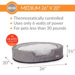 K&H Thermo-Snuggly Sleeper Heated Dog Bed