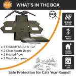 K&H Thermo Outdoor Kitty House Extra Wide (Heated & Unheated)