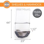 K&H Wall Mount Cat Shelf & Cat Hammock