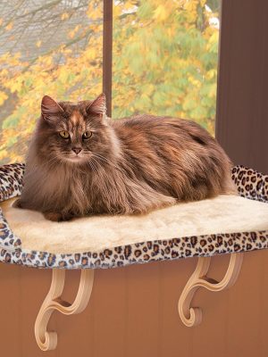 K&H Deluxe Kitty Sill with Bolster
