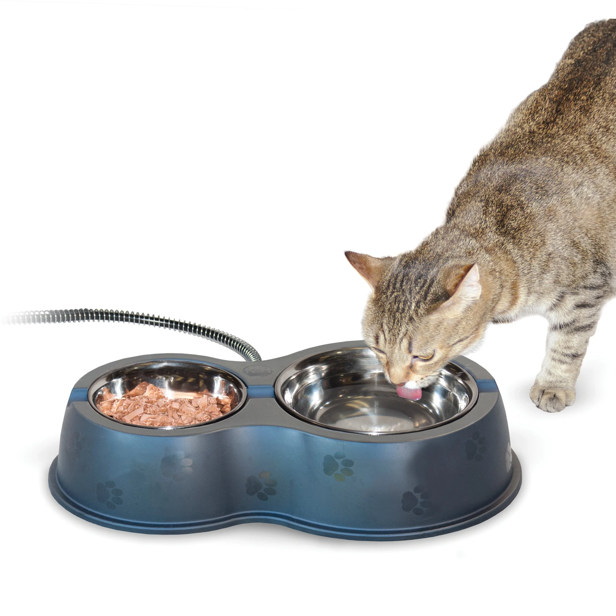 K&H Thermo-Kitty Cafe Outdoor Heated Food and Water Bowl